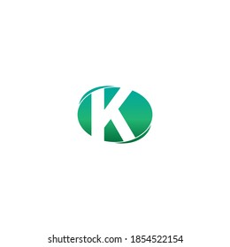 Letter K icon logo creative design vector