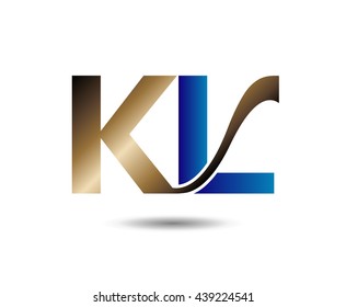 Letter K and L logo
