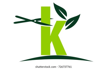Letter K Lawn Logo 