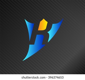 Letter K logo
