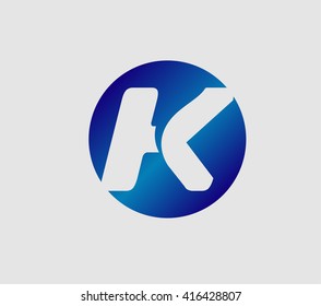 Letter K logo

