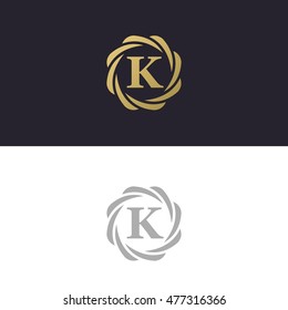 Initials S Logo Template Golden Style Stock Vector (Royalty Free ...