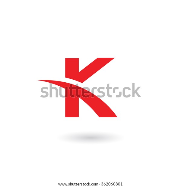 文字kのロゴ のベクター画像素材 ロイヤリティフリー 362060801