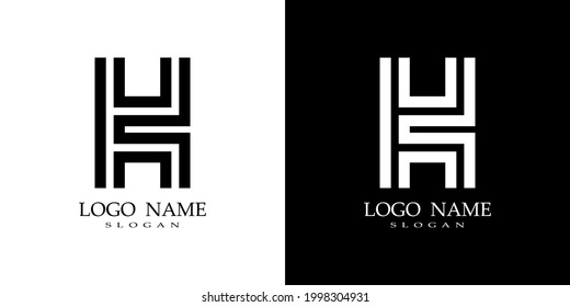 letter k logo in black and white