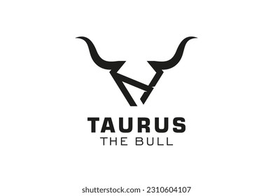 Letter K logo, Bull logo,head bull logo, monogram Logo Design Template