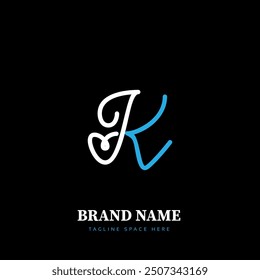 El logotipo de la letra K se puede utilizar para el logotipo, el icono, la muestra y el etc.