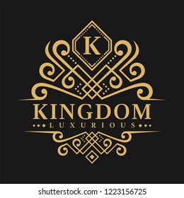 Letter K Logo - Classic Luxurious Style Logo Template