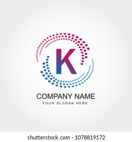 Letter K Logo Design