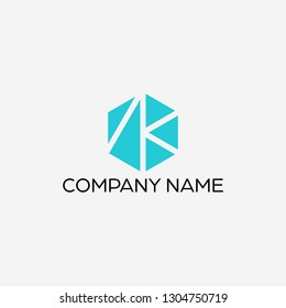 Letter K logo design