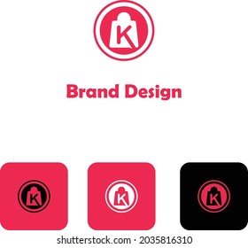 Diseño del logotipo de la letra K. Resumen, creativo, moderno, sencillo, único y mínimo diseño de vectores de logotipo de letra k.
Tecnología de tipografía, diseño creativo de futuro de música digital electrónica.