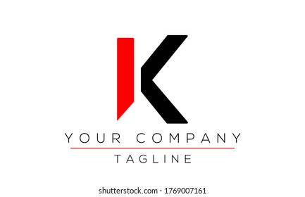 Letter K Logo Design, Creative Modern Icon K