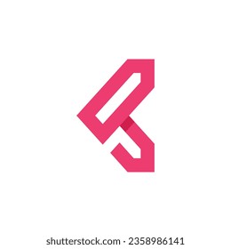 Icono de diseño de logotipo K de letra con concepto de casa