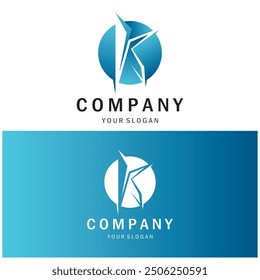 The letter K logo design is simple, elegant, modern, unique and luxurious. Logo for business cards, business, companies, fashion and brands, offices