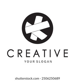 Der Buchstabe K Logo Design ist einfach, elegant, modern, einzigartig und luxuriös. Logo für Visitenkarten, Business, Unternehmen, Mode und Marken, Büros