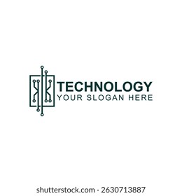 Letra K diseño de logotipo para la empresa tecno o negocio con Ilustración vectorial creativa