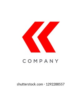 Letter K Logo Design Template, Modern K Logo Design, Creative Logo