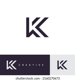 Letter K logo design Logo template  Creative K logo vector symbol