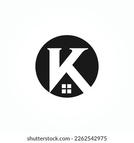 Letter K logo design. Template elements. Logo Vector. Icon illustration.