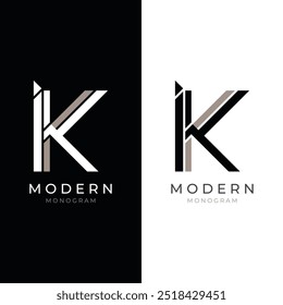 Letter K Logo Design Template