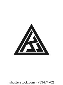Letter K logo design template
