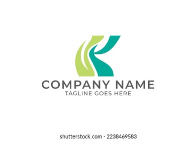 letter k logo design, unique letter k, company logo design