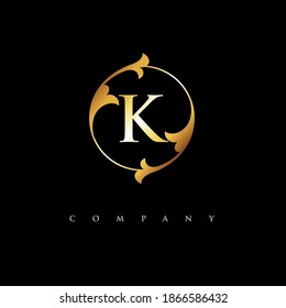 letter K logo design vector
