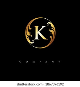 letter K logo design vector
