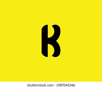Letter K logo design vector template