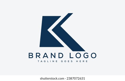 letter K logo design vector template design for brand.
