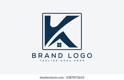 Buchstabe K Logo Design Vektordesign Design für Marke.