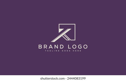 letter K logo design vector template design for brand