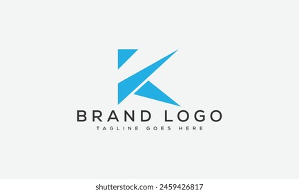 letter K logo design vector template design for brand