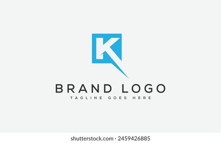 letter K logo design vector template design for brand