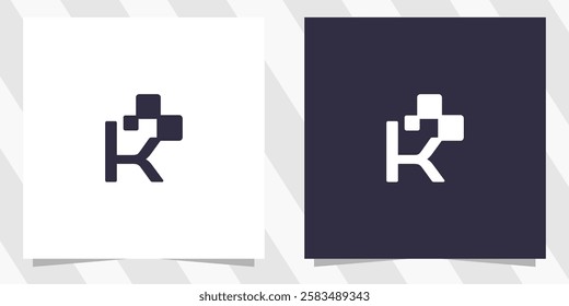 letter k logo design vector