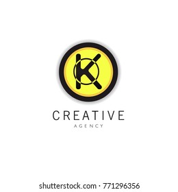 Letter K Logo. K Letter Design Vector