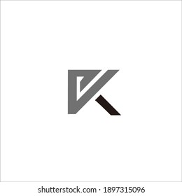 the letter "K" logo design for your company name and trademark