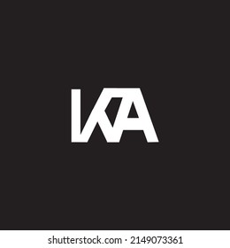 Letter K A logo Free Vector