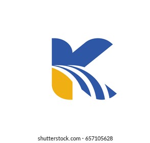Letter k logo icon

