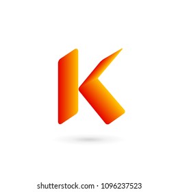 Letter K logo icon design template elements