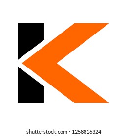 Letter K logo icon design template elements - Vector