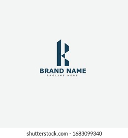 Letter K logo icon design template elements 