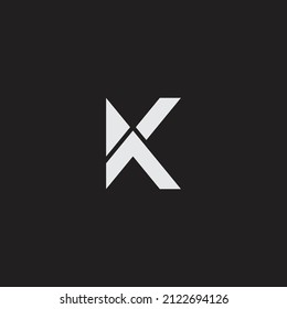 Letter K logo icon design template elements. Modern alphabet vector logo design