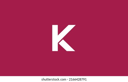 letter K logo icon design template element
