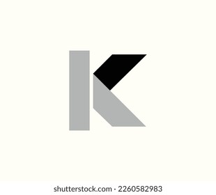 Letter K logo icon design template elements