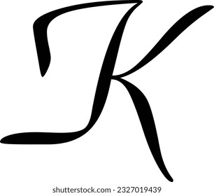 letter K logo icon design