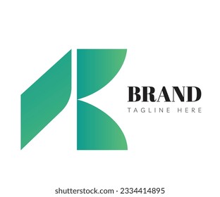 Elementos de la plantilla de diseño de iconos del logotipo K de la letra. Usable para marca y logotipos de negocios.

