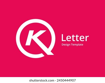 Letter K Logo Symbol Design Vorlage Elemente