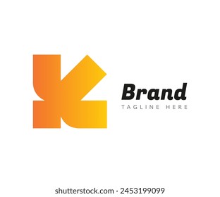 Letter K logo icon design template elements. Usable for Branding and Business Logos.
