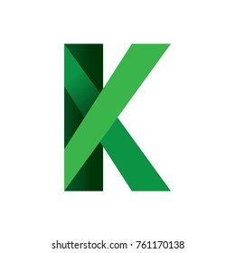 letter k logo icon design template elements