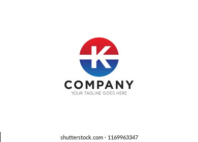 letter k logo, icon, symbol design template